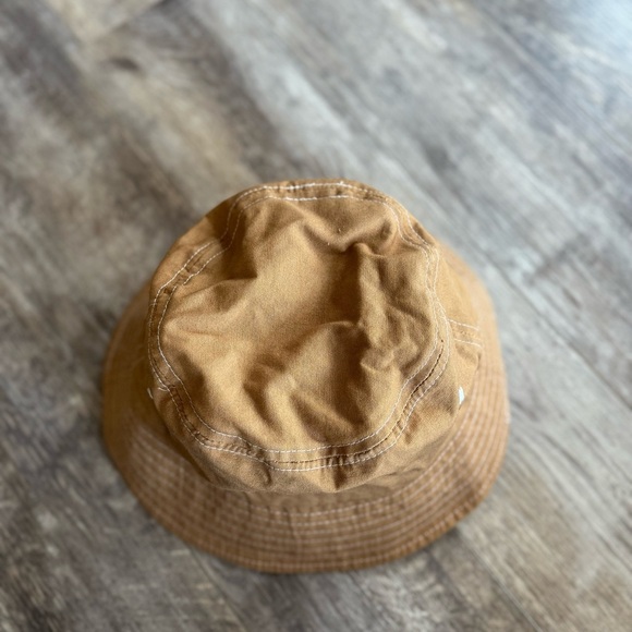 Urban Outfitters Caramel Tan Bucket Hat - Contrast Stitch - Picture 4 of 6